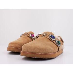 Kurt Geiger London Women's Brown Octavia Signature Slingback Mule Clogs Size 5.5